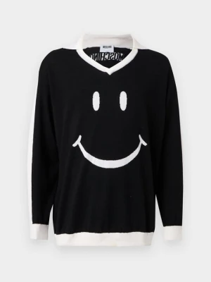 Sweter MOSCHINO czarny