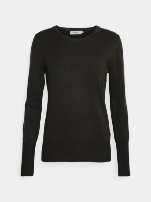 Sweter MSCH Copenhagen ciemnobrązowy