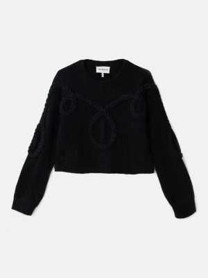 Sweter MUNTHE czarny