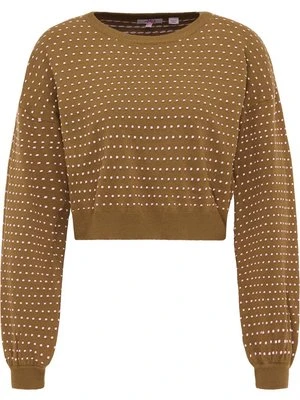 Sweter MYMO oliwkowy