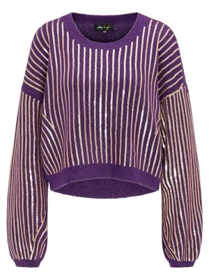 Sweter MYMO fioletowy