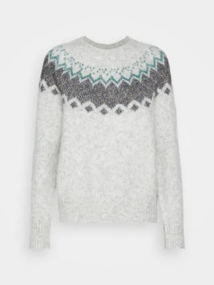 Sweter NAF NAF szary