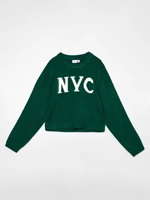 Sweter NAME IT złoty