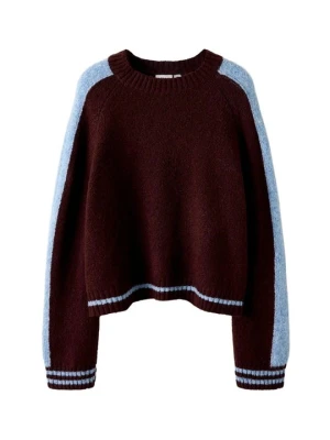 Sweter NAME IT ciemnoczerwony