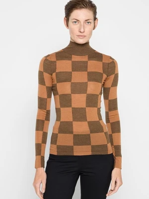 Sweter Nanushka brązowy