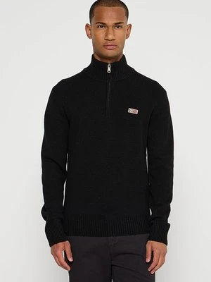 Sweter Napapijri czarny