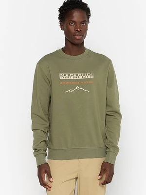 Sweter Napapijri zielony