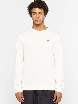 Sweter Napapijri mleczny