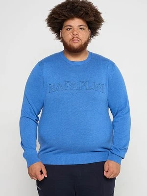 Sweter Napapijri niebieski