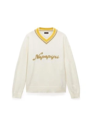 Sweter Napapijri beżowy