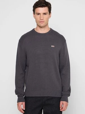 Sweter Napapijri ciemnoszary