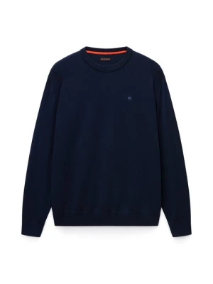 Sweter Napapijri niebieski