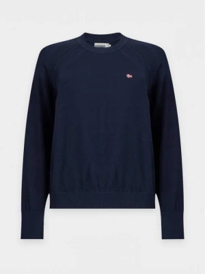 Sweter Napapijri niebieski