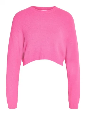 Noisy may Sweter "Neel" w kolorze różowym rozmiar: L