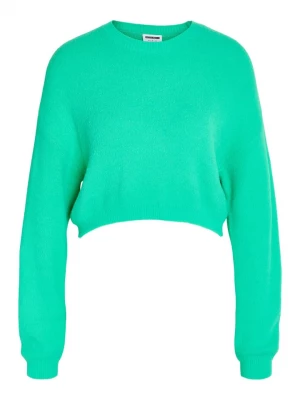Noisy may Sweter "Neel" w kolorze zielonym rozmiar: L