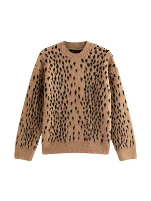 Sweter New Look brązowy