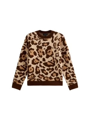 Sweter New Look brązowy