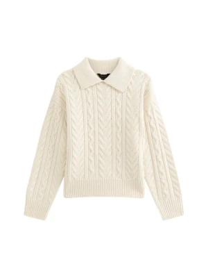 Sweter New Look beżowy