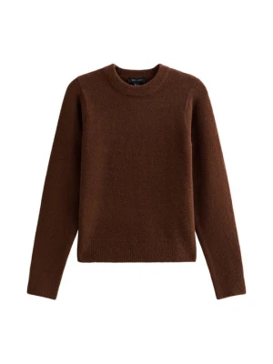 Sweter New Look ciemnobrązowy