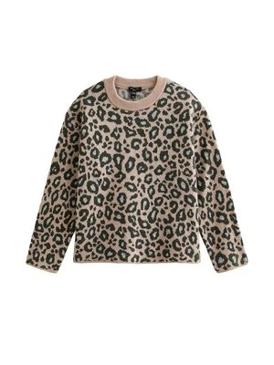 Sweter New Look brązowy