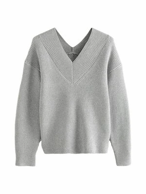 Sweter Next srebrny