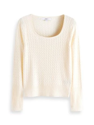 Sweter Next mleczny