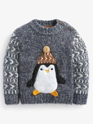 Sweter Next szary