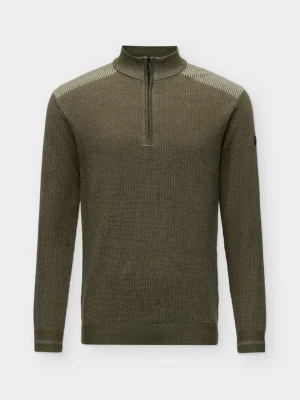 Sweter No Excess ciemnozielony