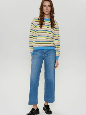 Sweter Nümph jasnozielony