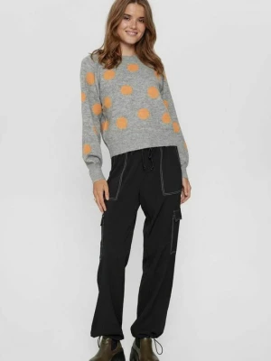 Sweter Nümph pomarańczowy