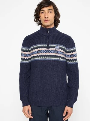 Sweter NZA New Zealand Auckland granatowy
