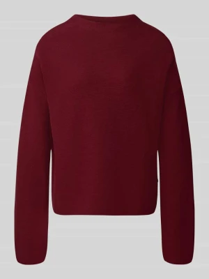 Sweter o kroju loose fit z czystej bawełny model 'MERINAA' ARMEDANGELS Bordowy