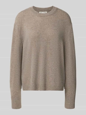 Sweter o kroju loose fit z czystej wełny Marc O'Polo