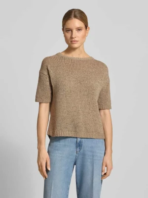 Sweter o kroju loose fit z mieszanki bawełny Marc O'Polo