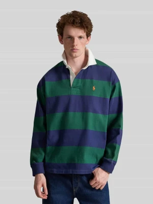 Sweter o kroju oversized z czystej bawełny model '6 / 1' Polo Ralph Lauren Zielony