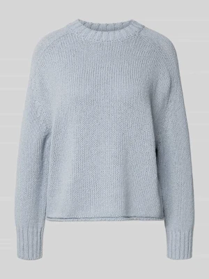 Sweter o kroju oversized z dzianiny z mieszanki bawełny Marc O'Polo