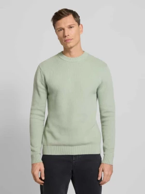 Sweter o kroju regular fit z czystej bawełny ekologicznej model ‘DANE’ Selected Homme