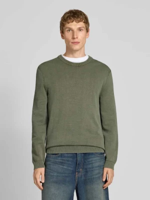 Sweter o kroju regular fit z czystej bawełny Marc O'Polo DENIM