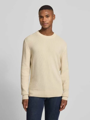 Sweter o kroju regular fit z czystej bawełny model ‘H-HIBRIDO’ Boss