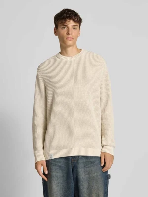 Sweter o kroju regular fit z czystej bawełny model ‘PARKER CREW’ Pepe Jeans