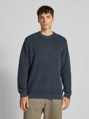 Sweter o kroju regular fit z czystej bawełny model ‘PARKER CREW’ Pepe Jeans