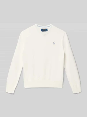Sweter o kroju regular fit z czystej bawełny Polo Ralph Lauren Teens