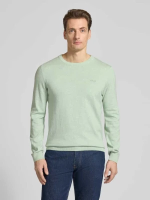 Sweter o kroju regular fit z czystej bawełny s.Oliver RED LABEL