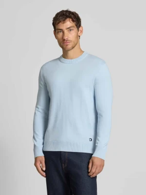 Sweter o kroju regular fit z czystej bawełny Tom Tailor Denim