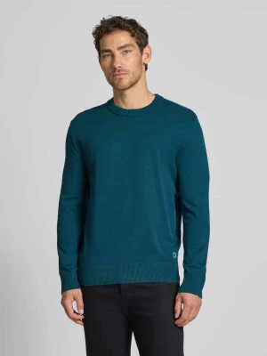 Sweter o kroju regular fit z czystej bawełny Tom Tailor Denim