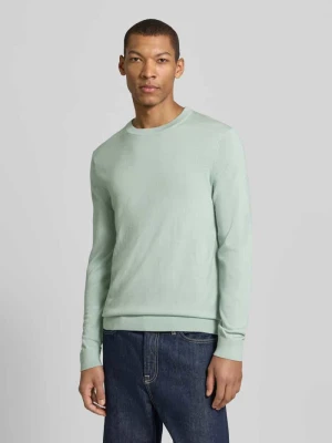 Sweter o kroju regular fit z czystej wełny model ‘TRAY’ Selected Homme