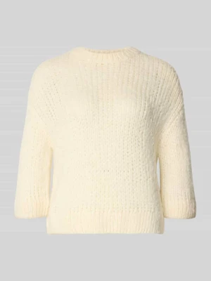 Sweter o kroju regular fit z dodatkiem wełny i wełny z alpaki model ‘Tariah’ someday