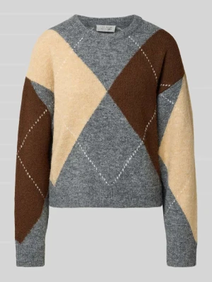 Sweter o kroju regular fit z dodatkiem wełny model ‘Hedda’ GUIDO MARIA KRETSCHMER WOMAN