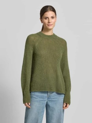 Sweter o kroju regular fit z dzianiny z dodatkiem wełny z alpaki model ‘KARA’ Joop!
