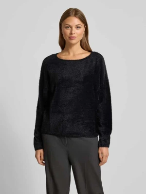 Sweter o kroju regular fit z dzianiny z dodatkiem wiskozy s.Oliver BLACK LABEL